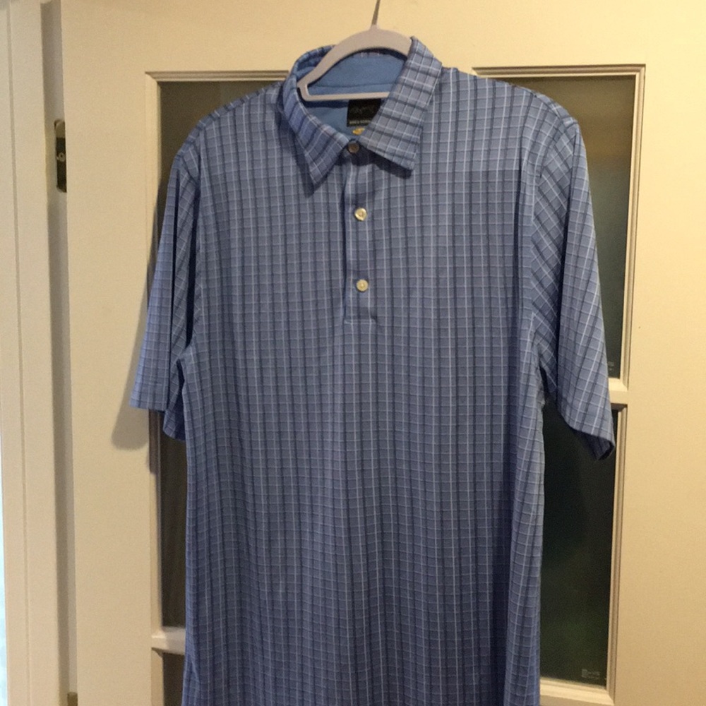 Greg Norman Play Dry men’s golf shirt